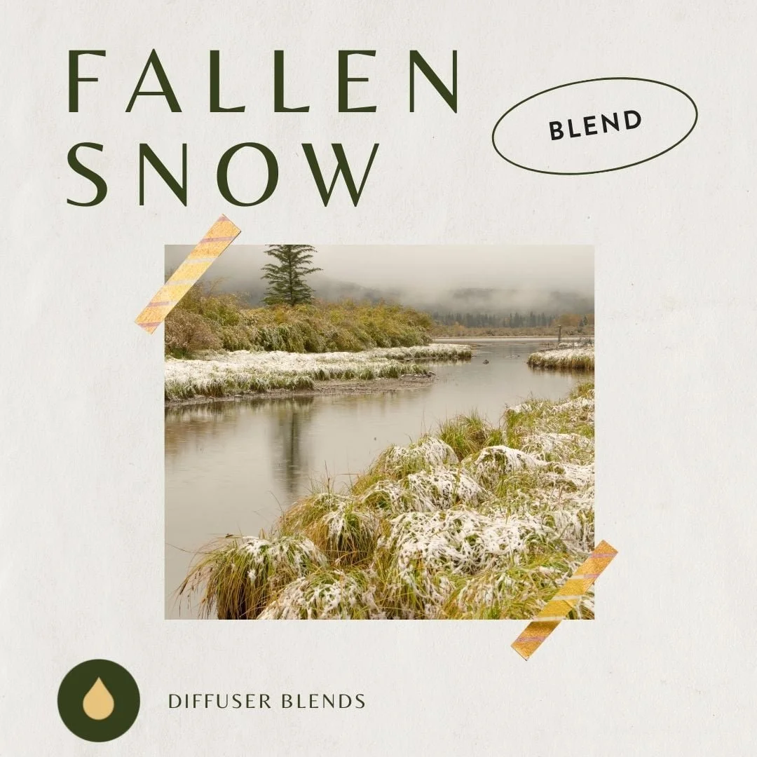 January Diffuser Blend: Fallen Snow
