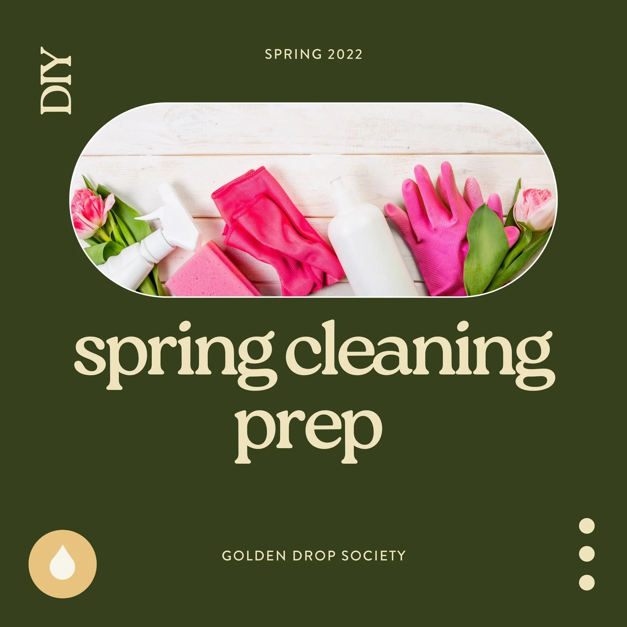 Spring Cleaning Prep