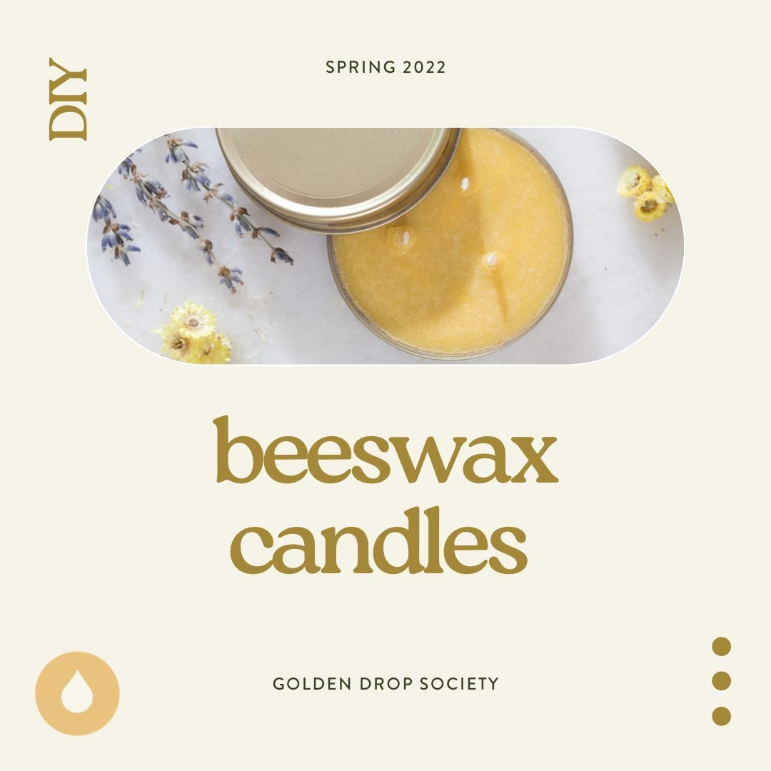 DIY Beeswax Candles