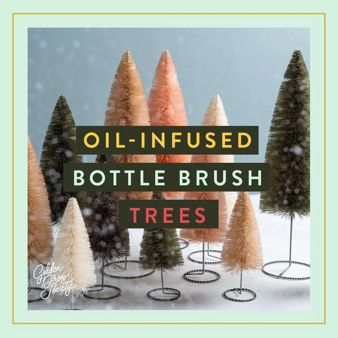 Oil-Infused Bottle Brush Trees