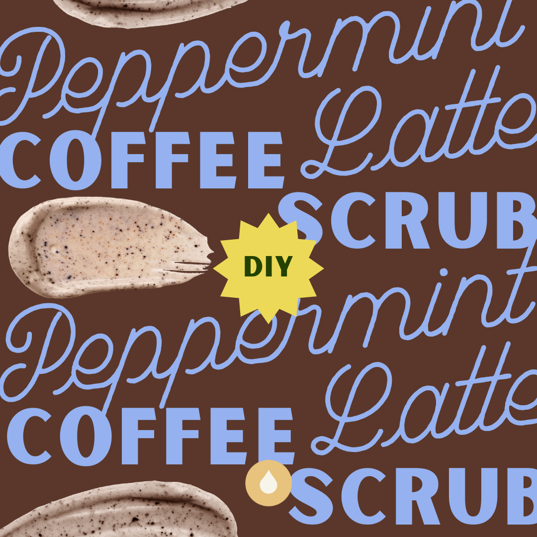 Peppermint Latte Coffee Scrub