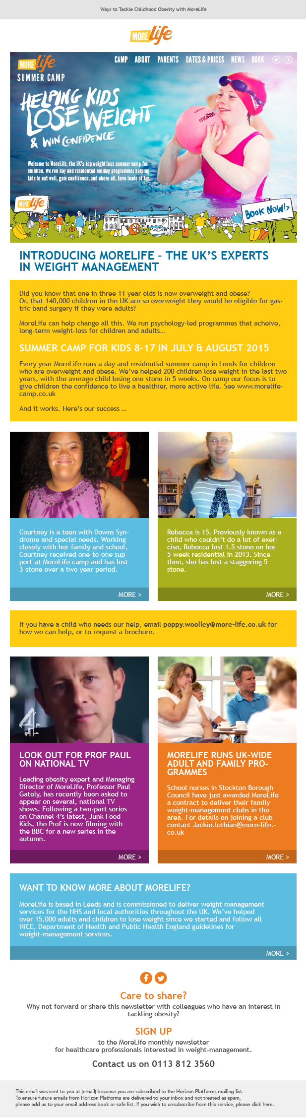 E-SHOT NEWSLETTER