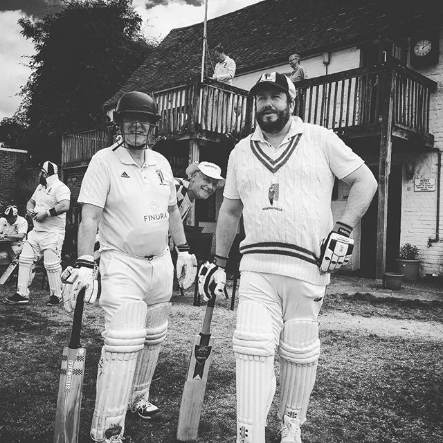 Record-breaking opening partnership. #NotForRuns #OnTheScales #GirdleAndTheCannon