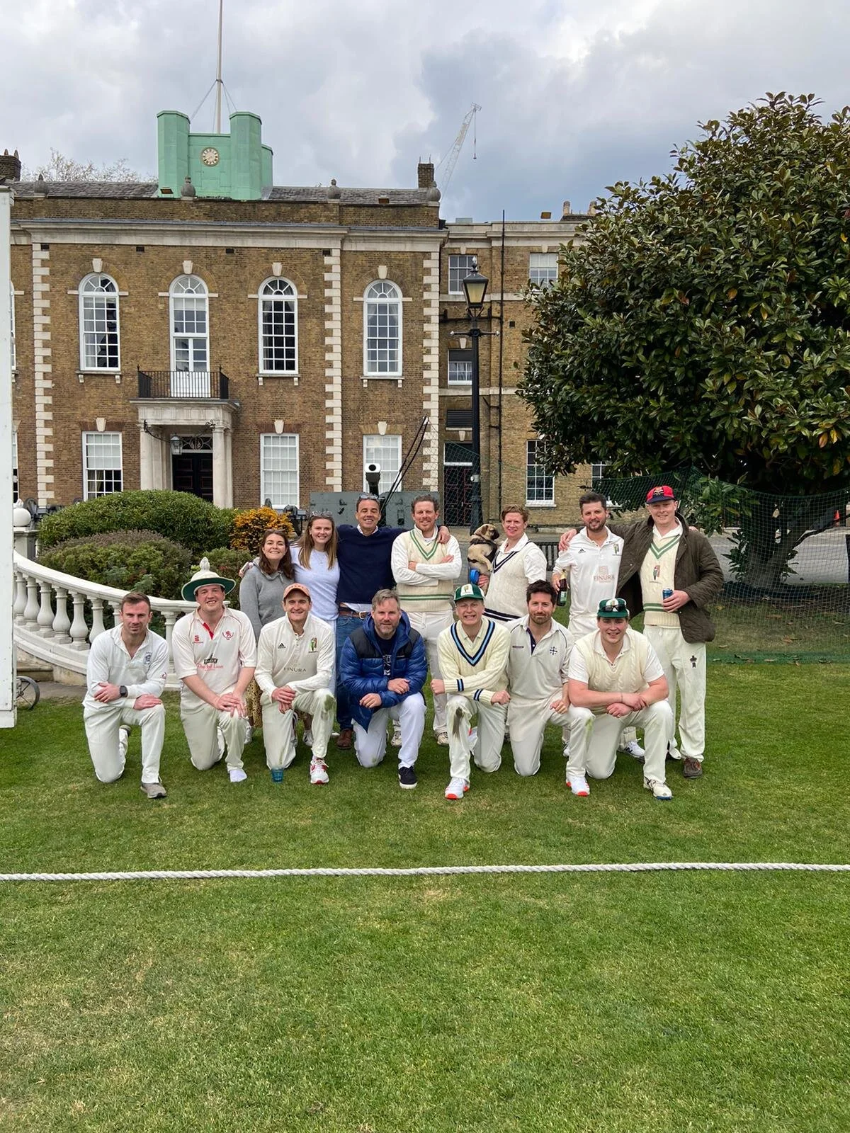 Peckers Team including Scorers…and Arnold