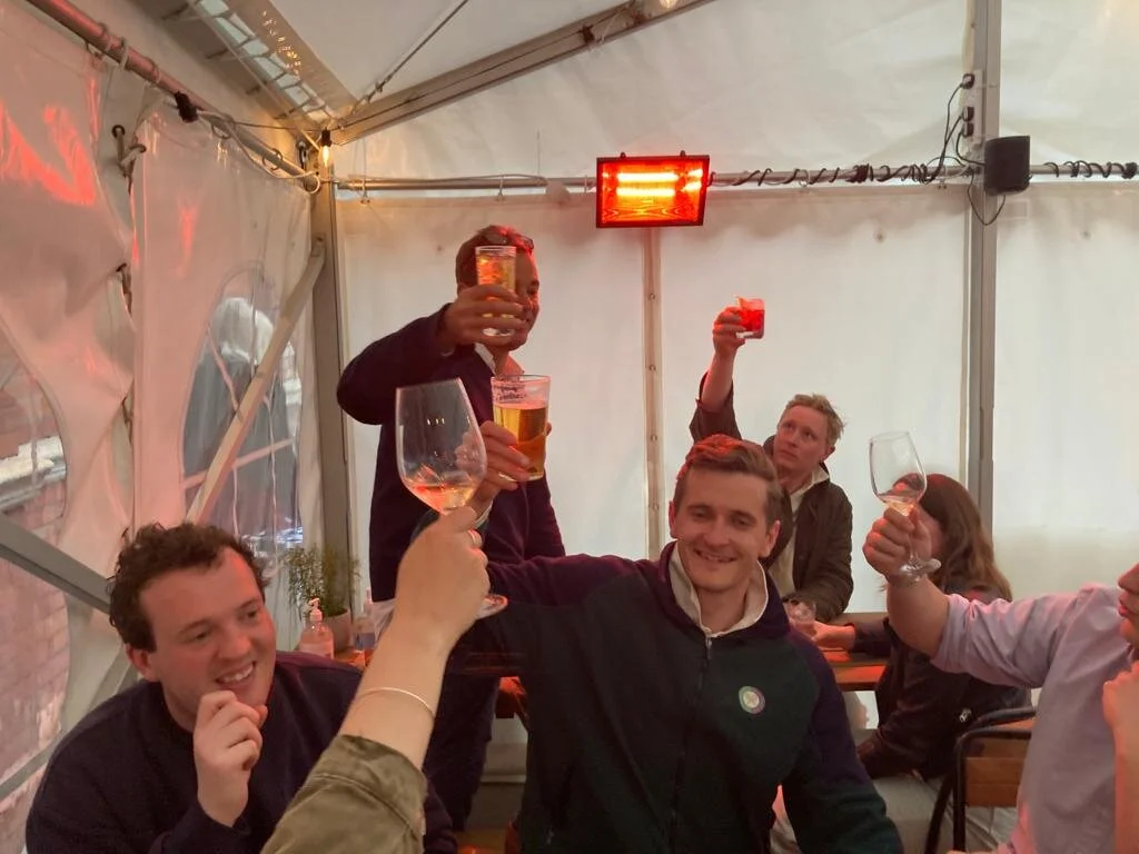 The revelry continues at the Light Bar