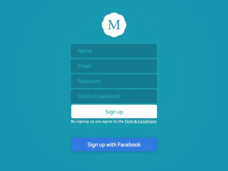 Day 1 : Sign Up