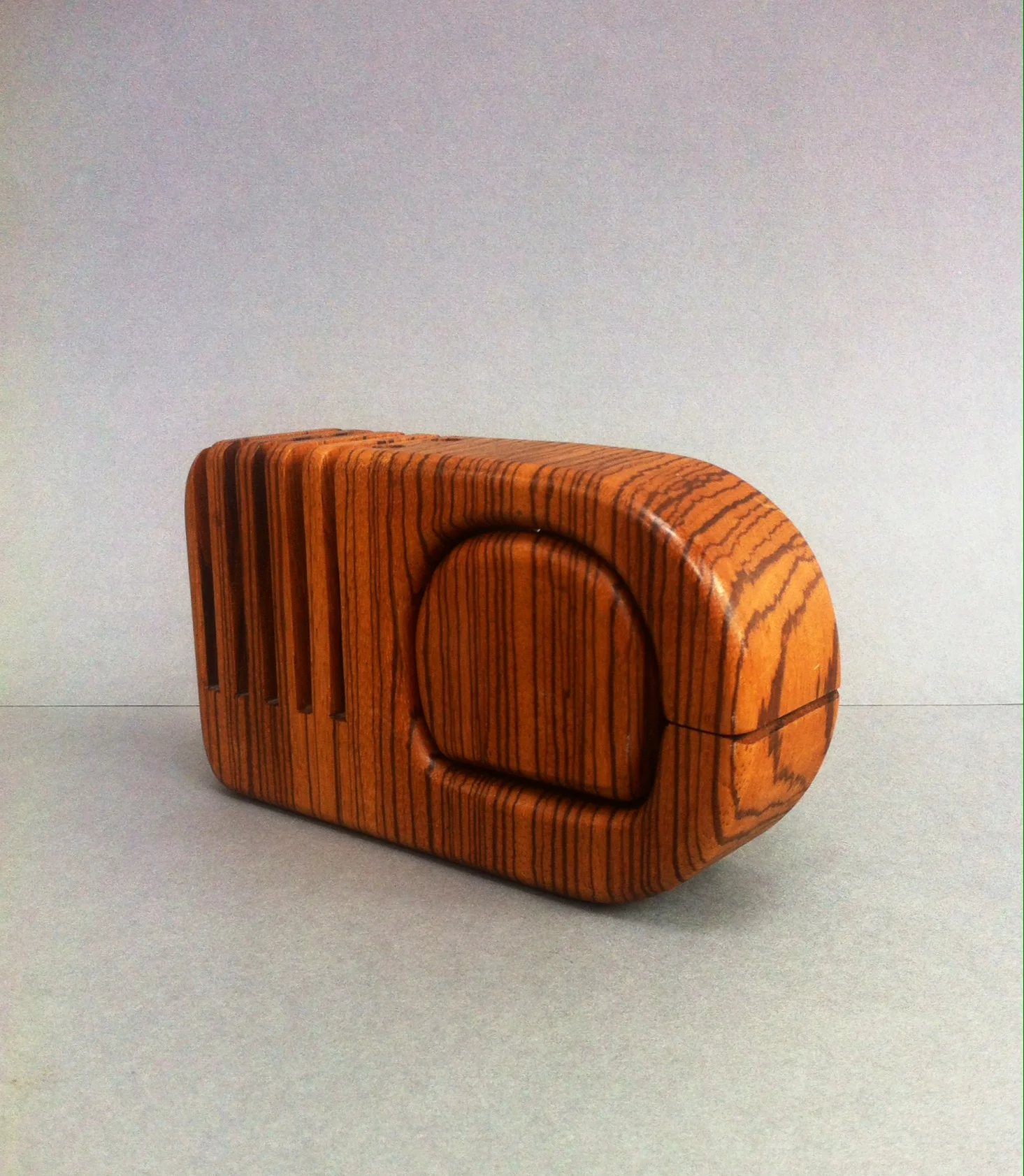 1983 Artisan Made Wooden Desk Tidy A Brief History