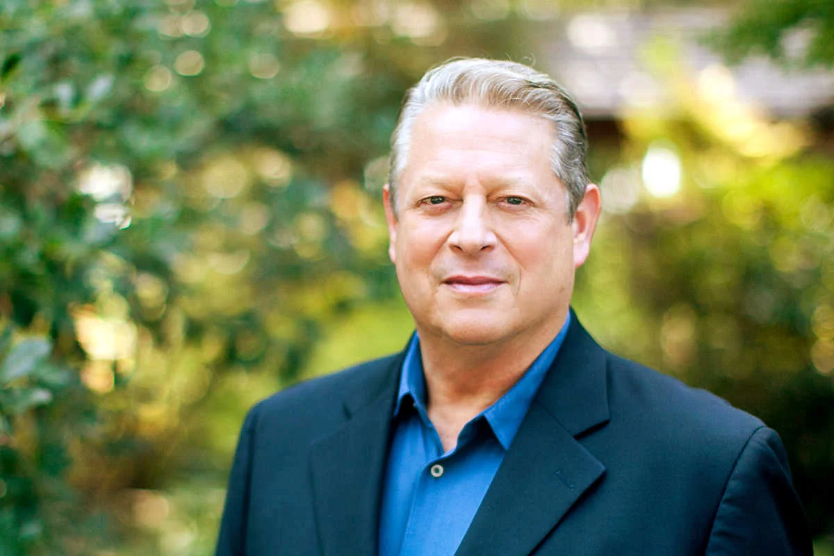 Al Gore spoke Monday at a renewable energy conference in Georgetown.