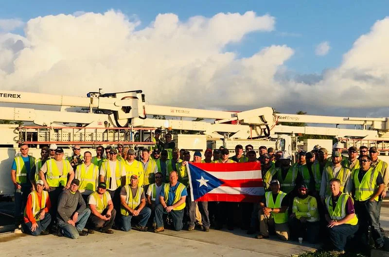 Texan Volunteers in Puerto Rico XCEL ENERGY