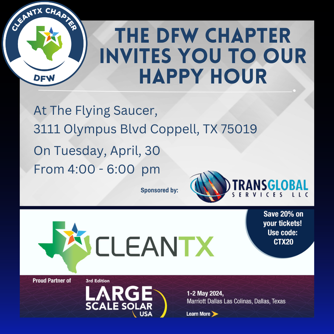 CleanTX DFW Chapter Happy Hour