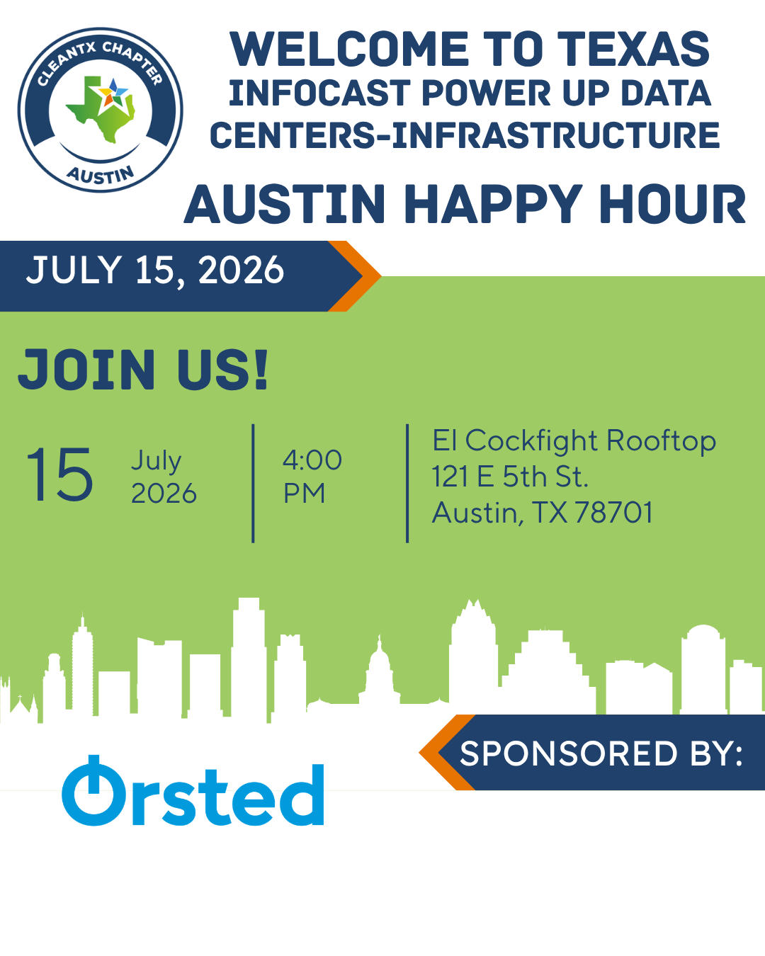 Austin Welcome to Texas Infocast | PowerUp Happy Hour 