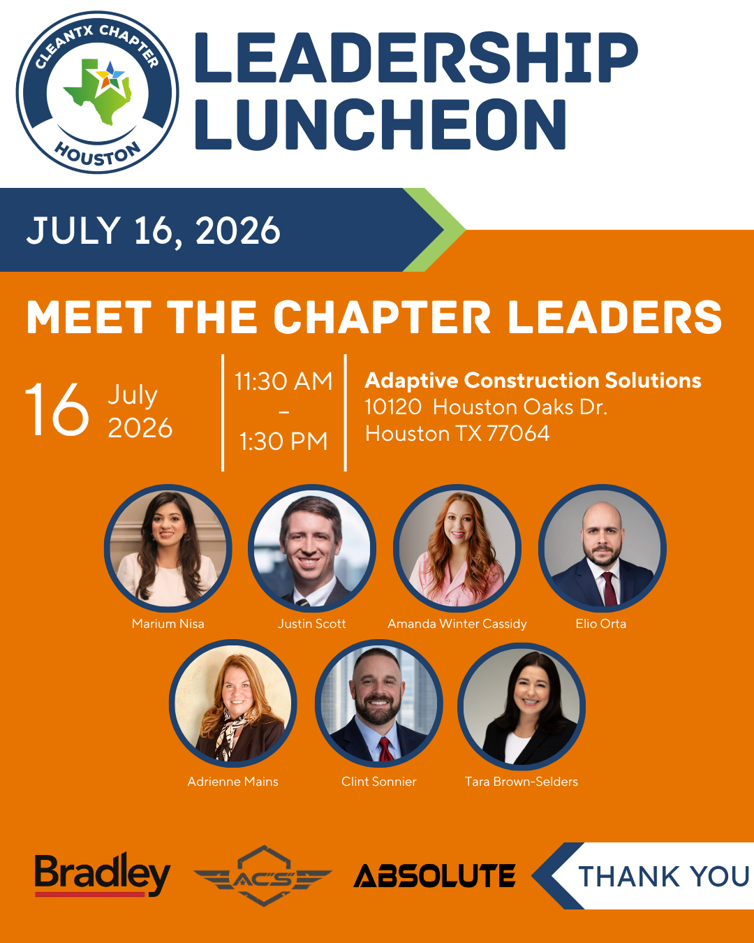 Houston Meet the Chapter Leaders &amp; Industry Update