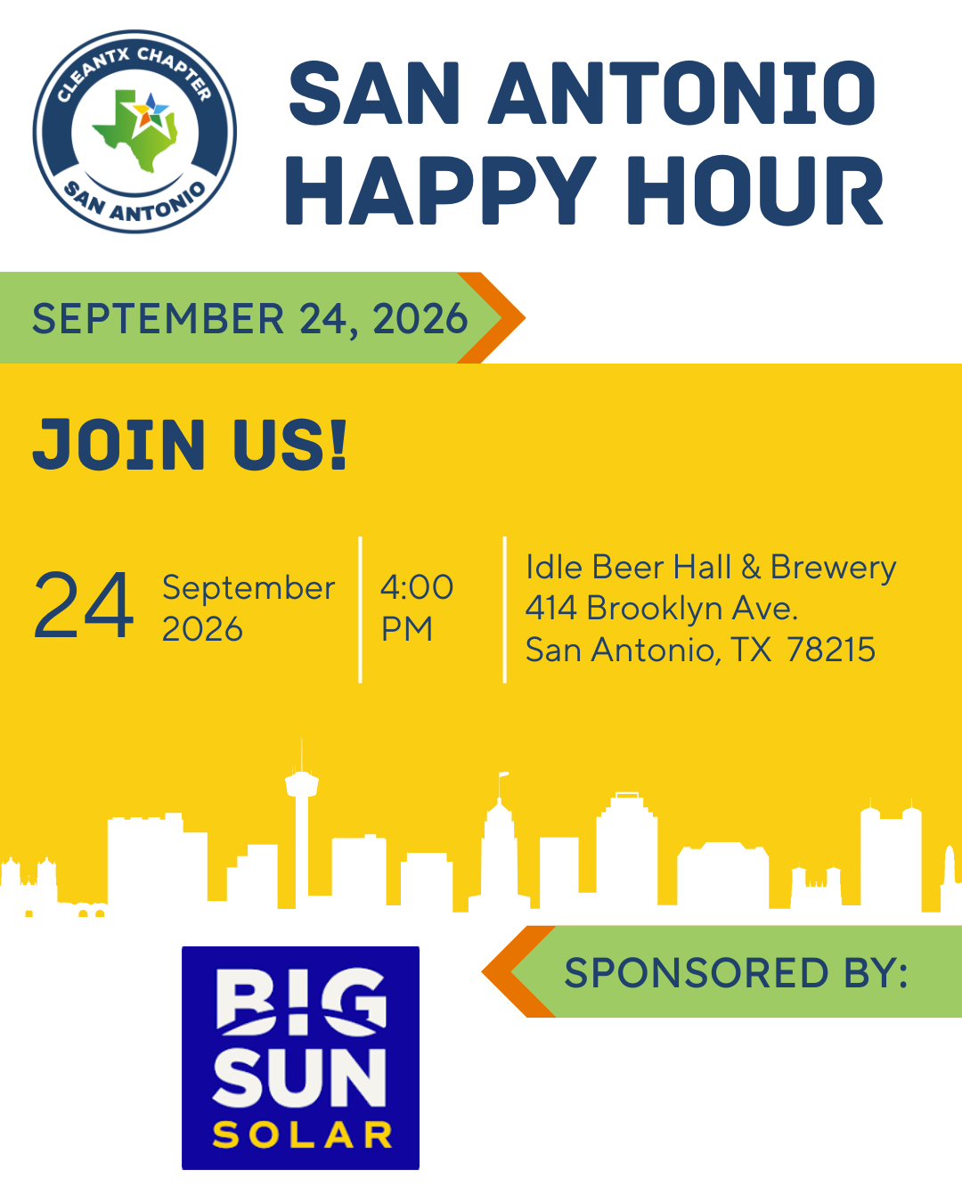 San Antonio Chapter Happy Hour 