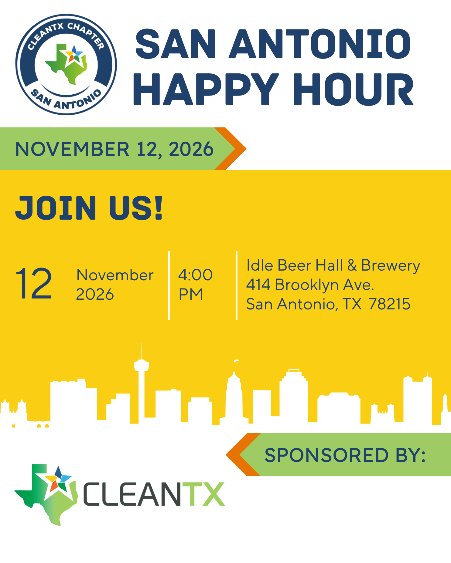 San Antonio Chapter Happy Hour