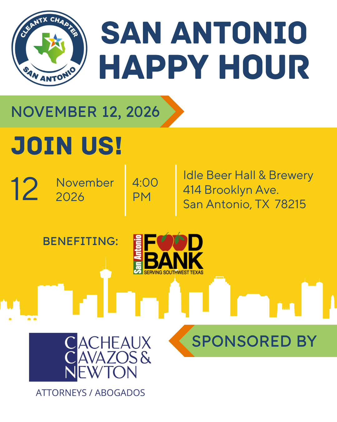 San Antonio Chapter Happy Hour