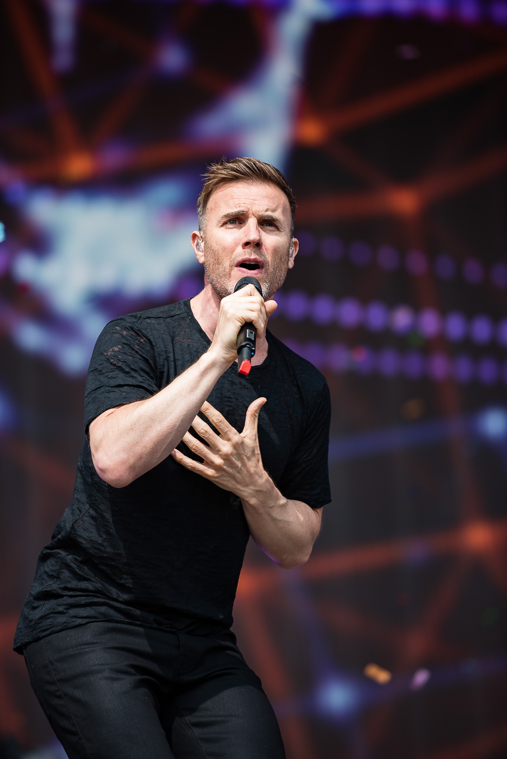 Gary Barlow at Radio One Big Weekend. 