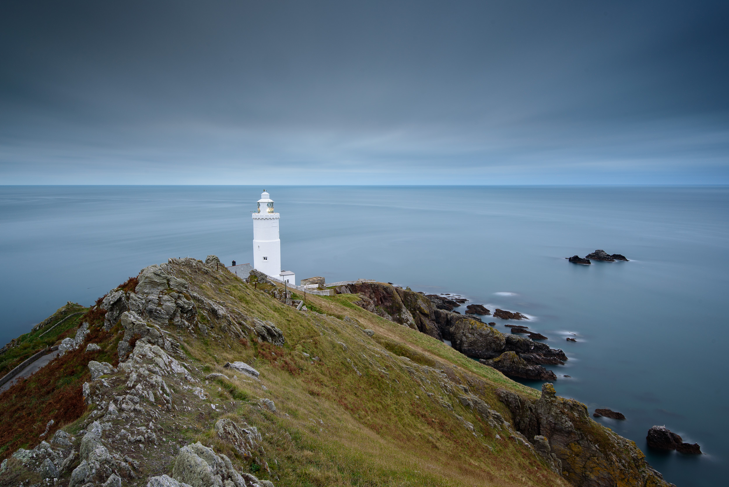 The classic Start Point composition. Shame about the weather!