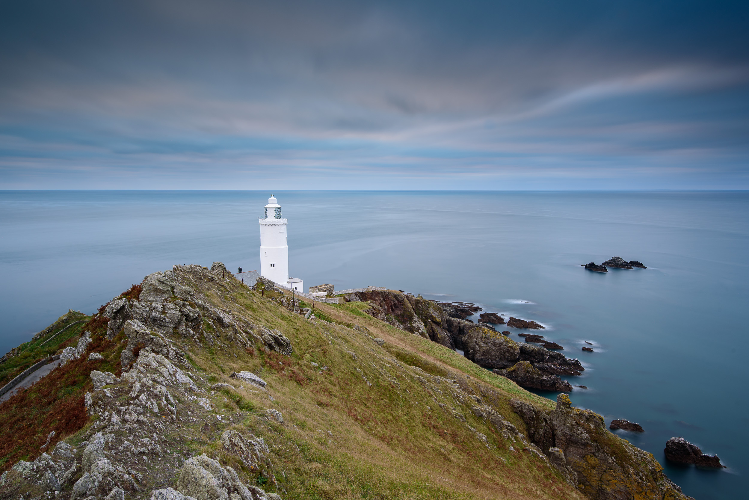 Sometimes it pays to hang around a little longer. There is just a splash of colour in the sky in this image.