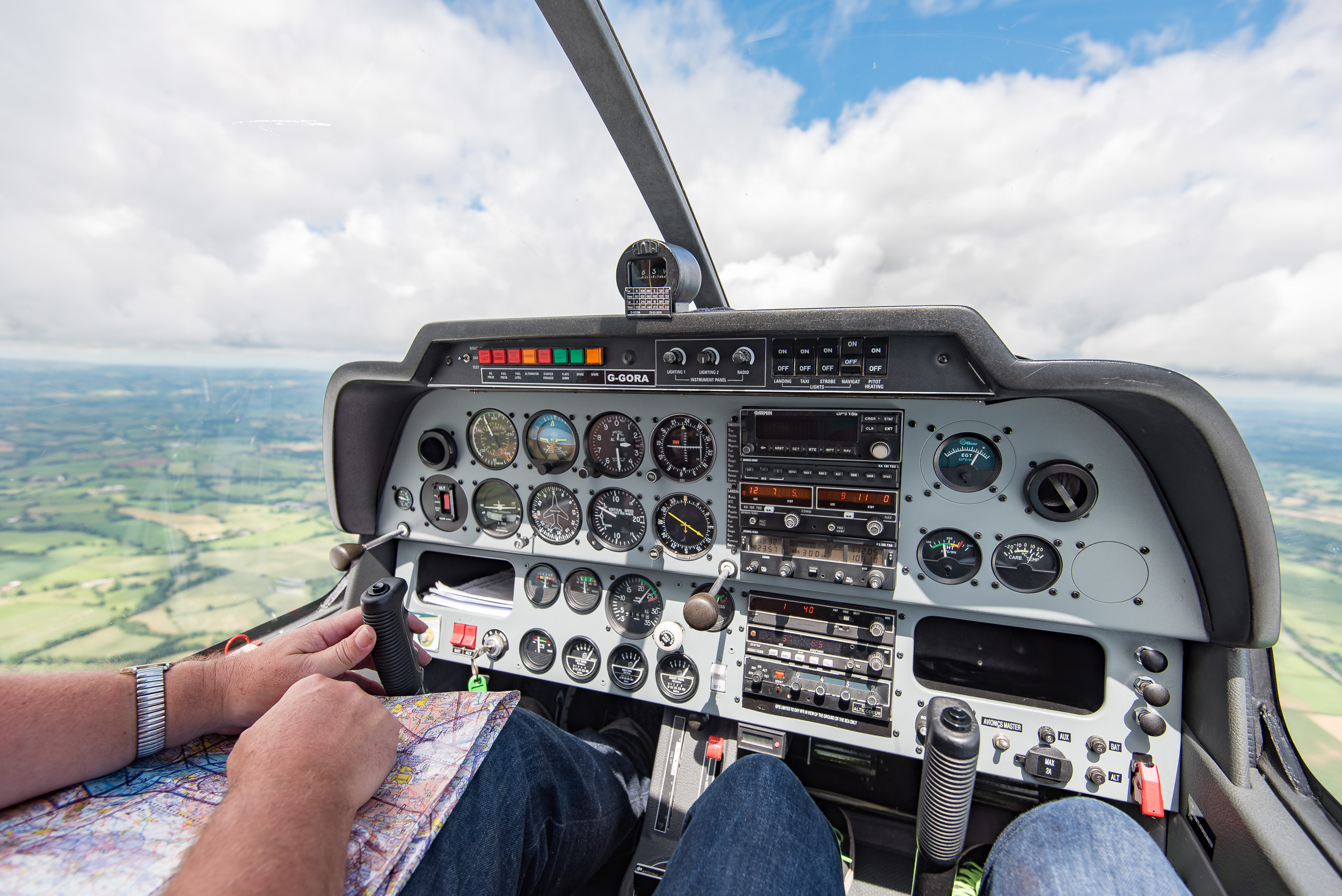 There is a lot manage as Pilot in Command, so it's best to leave the image taking to when you're a passenger.