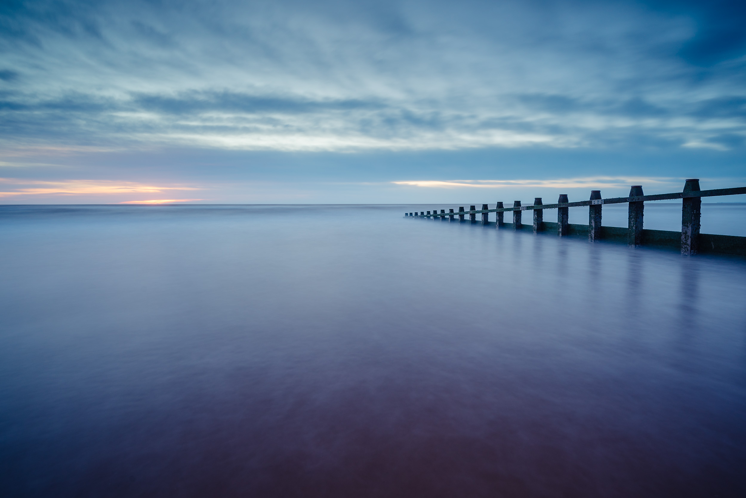 When I visited Dawlish Warren last week it was probably at the lowest tide I had seen so I had access to shoot some of the groynes I've never been able to access before.