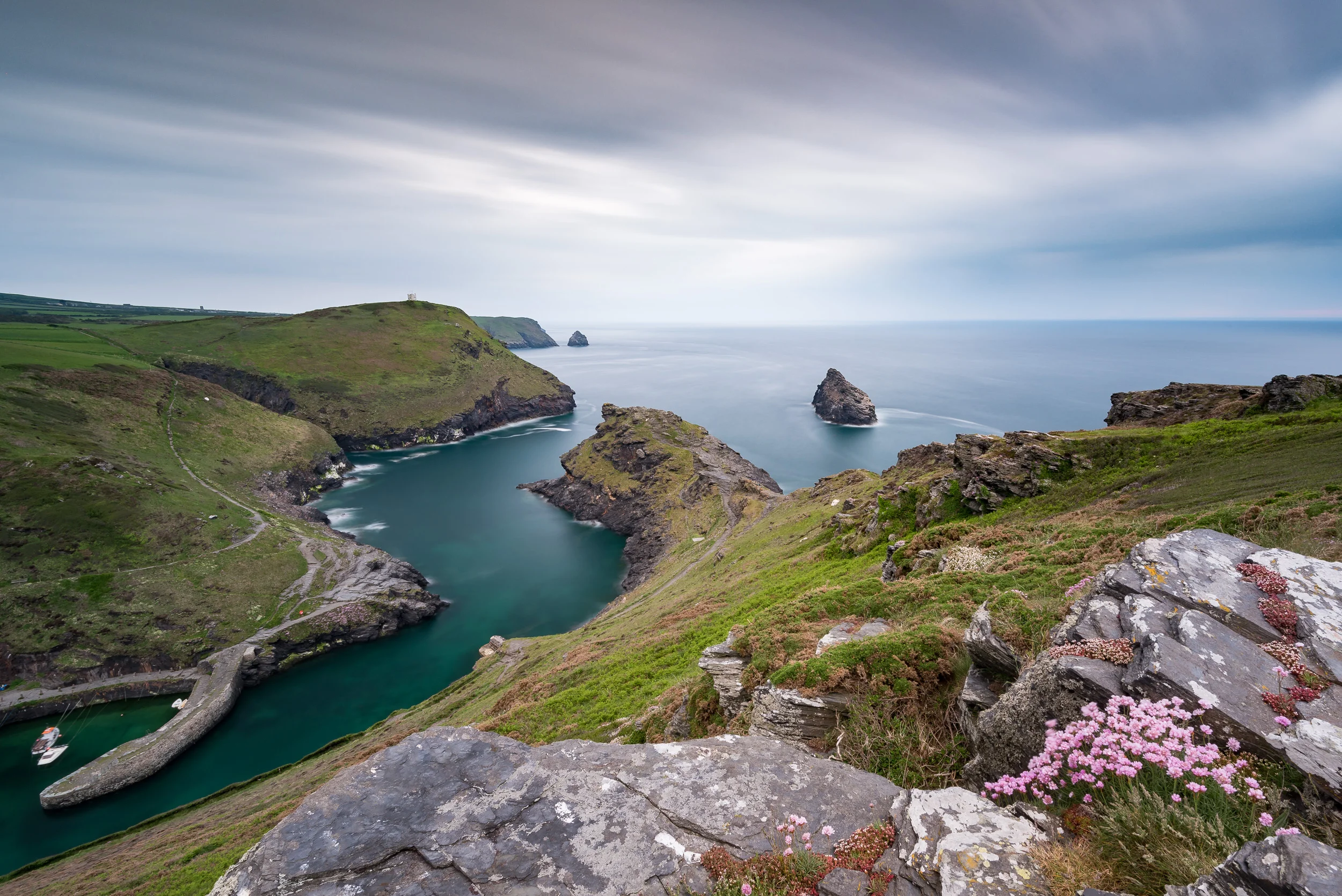 An image of Boscastle that I took in May 2016.
