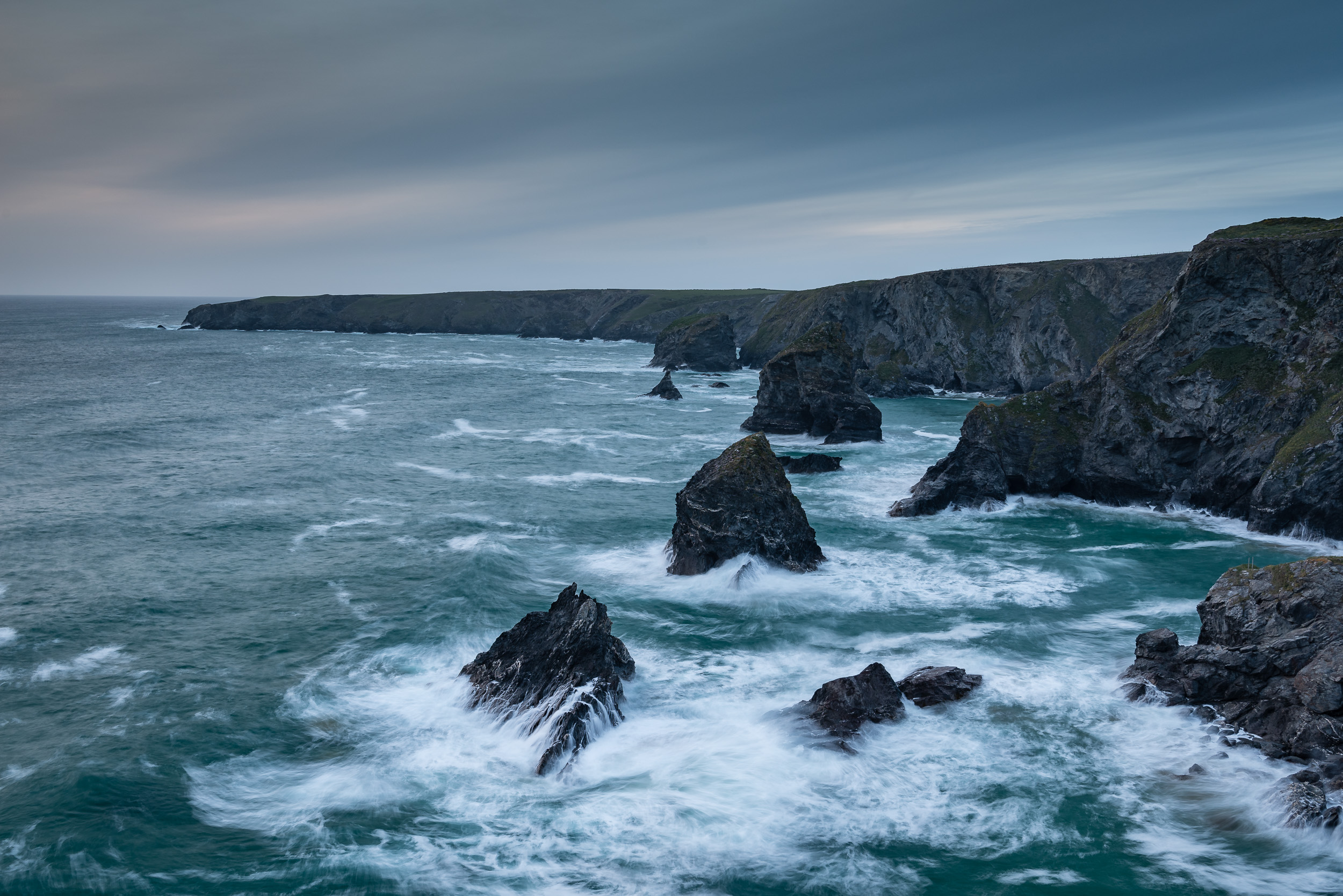 Bedruthan Steps Sea Stacks