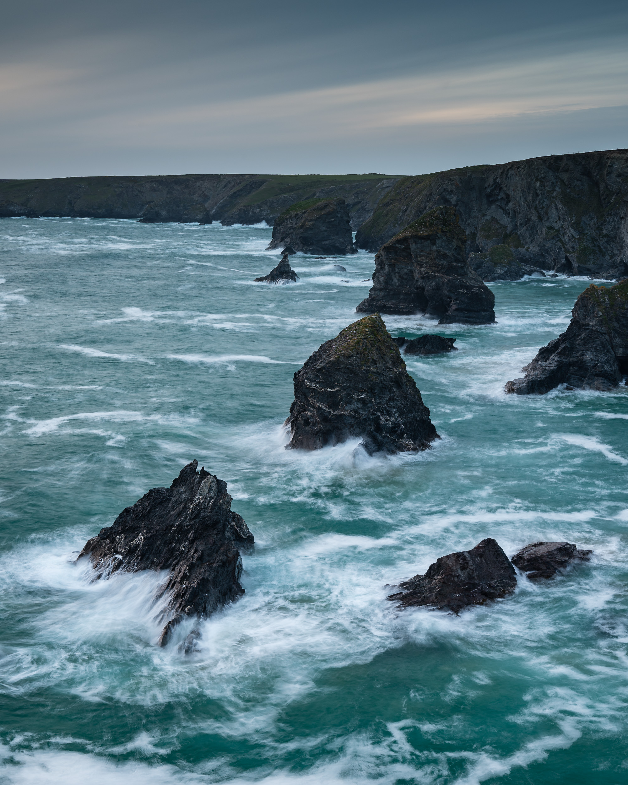 Bedruthan Steps Sea Stacks