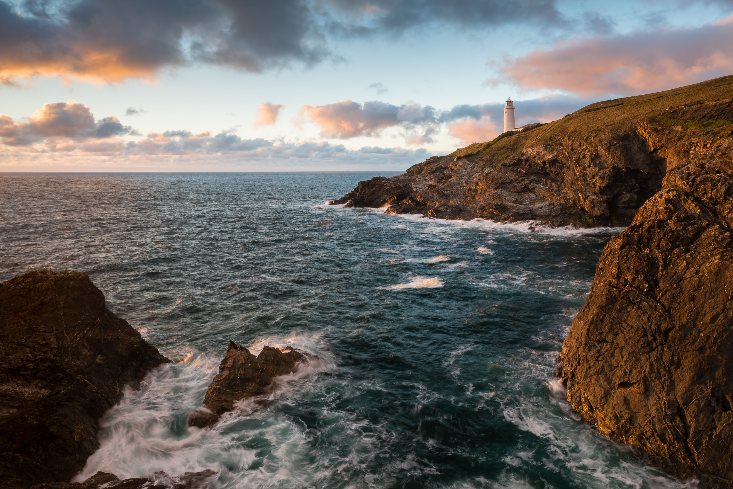 Sunset at Trevose Head