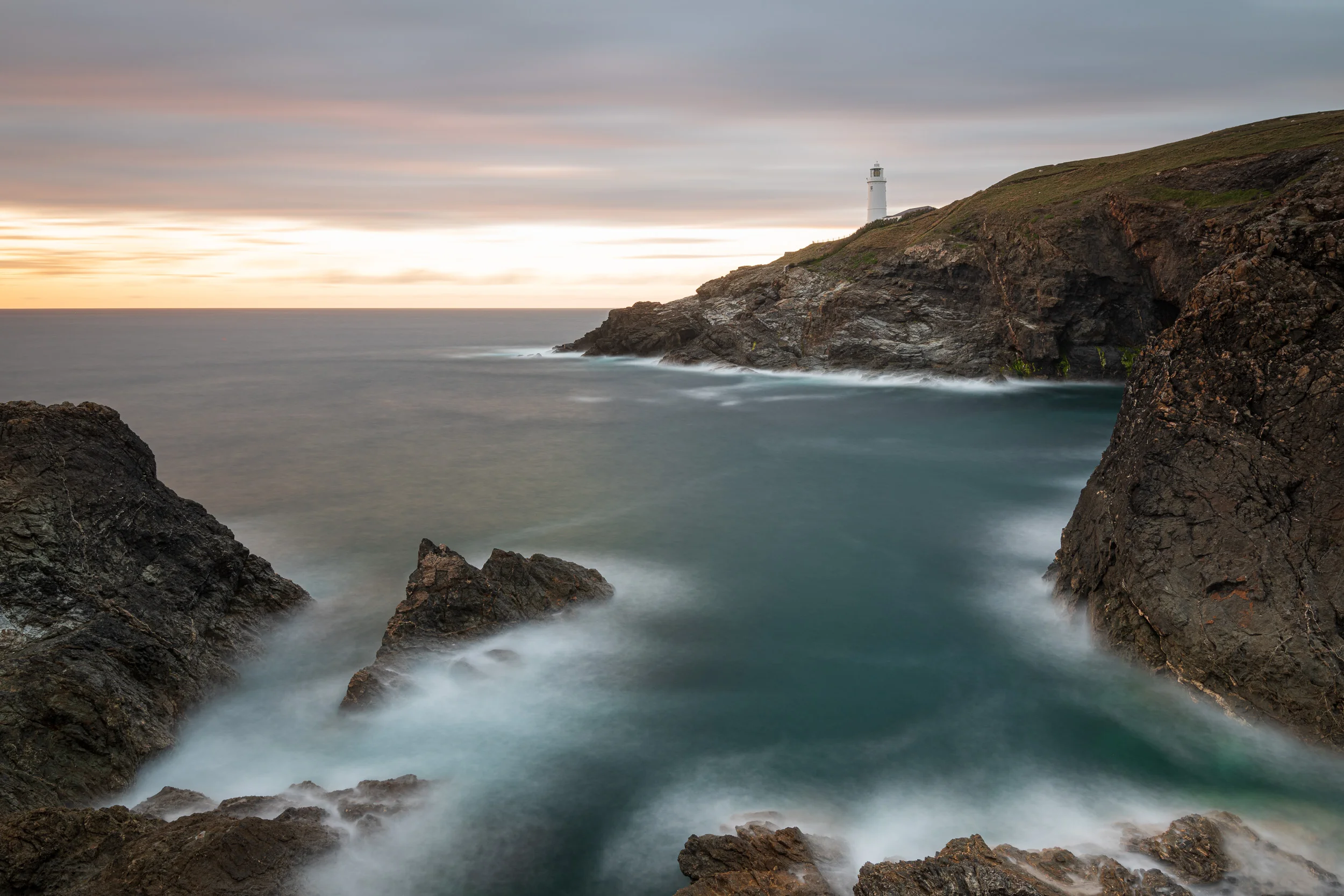 Tricky Trevose Head, Cornwall - Nikon D850, Nikkor 16-35mm f/4 at 22mm, f/11, 90 seconds at ISO 64.