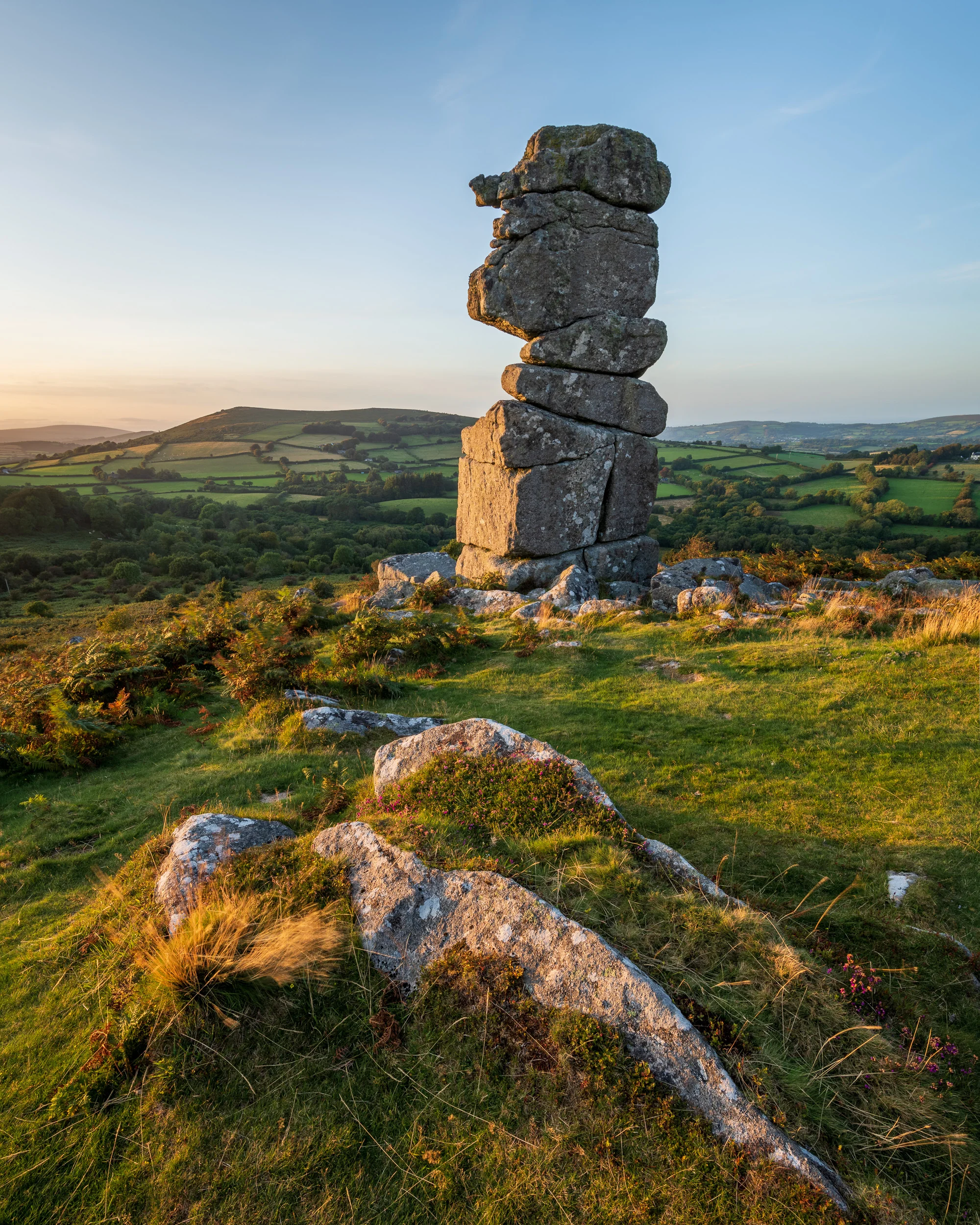 Bowerman’s Nose #1, Dartmoor, Devon - Nikon D850, Nikkor 16-35 mm f/4 at 16 mm, f/13, 1/8 sec at ISO 64, Kase CPL.
