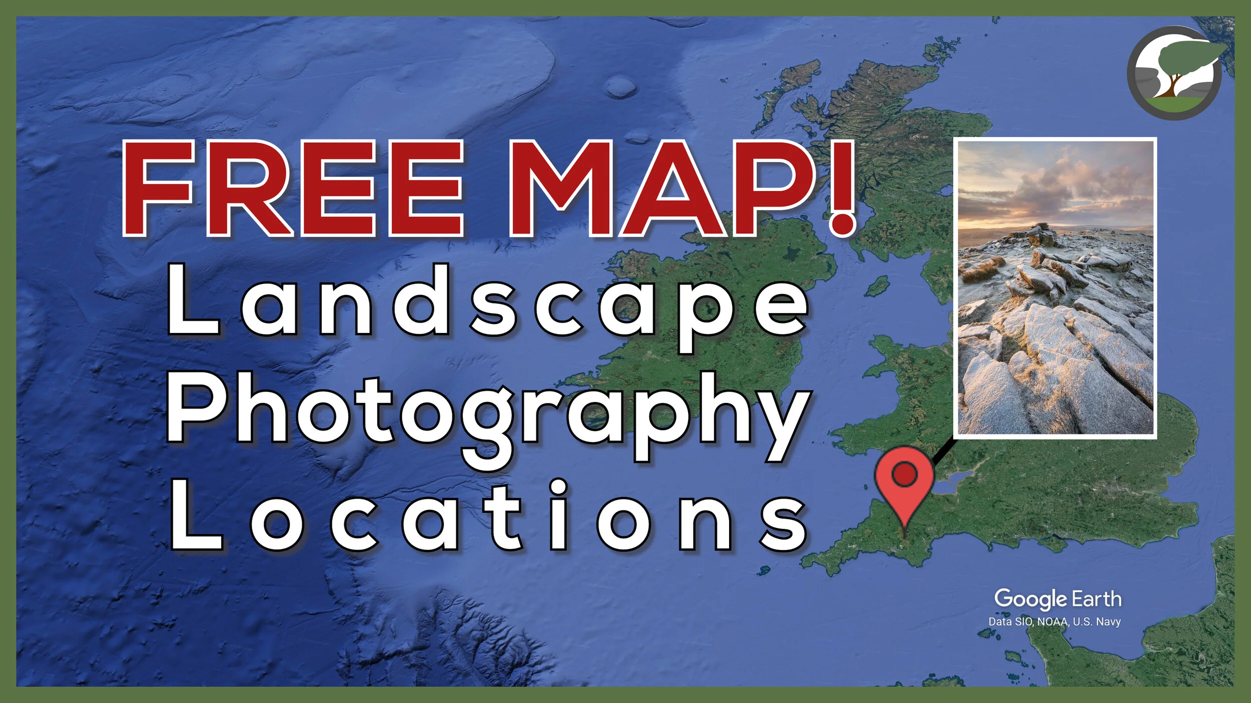 My FREE Landscape Photography Locations Map