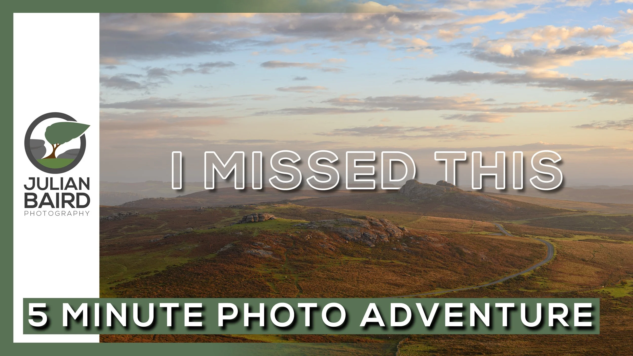 Landscape Photography from Dartmoor - A 5 Minute Photo Adventure