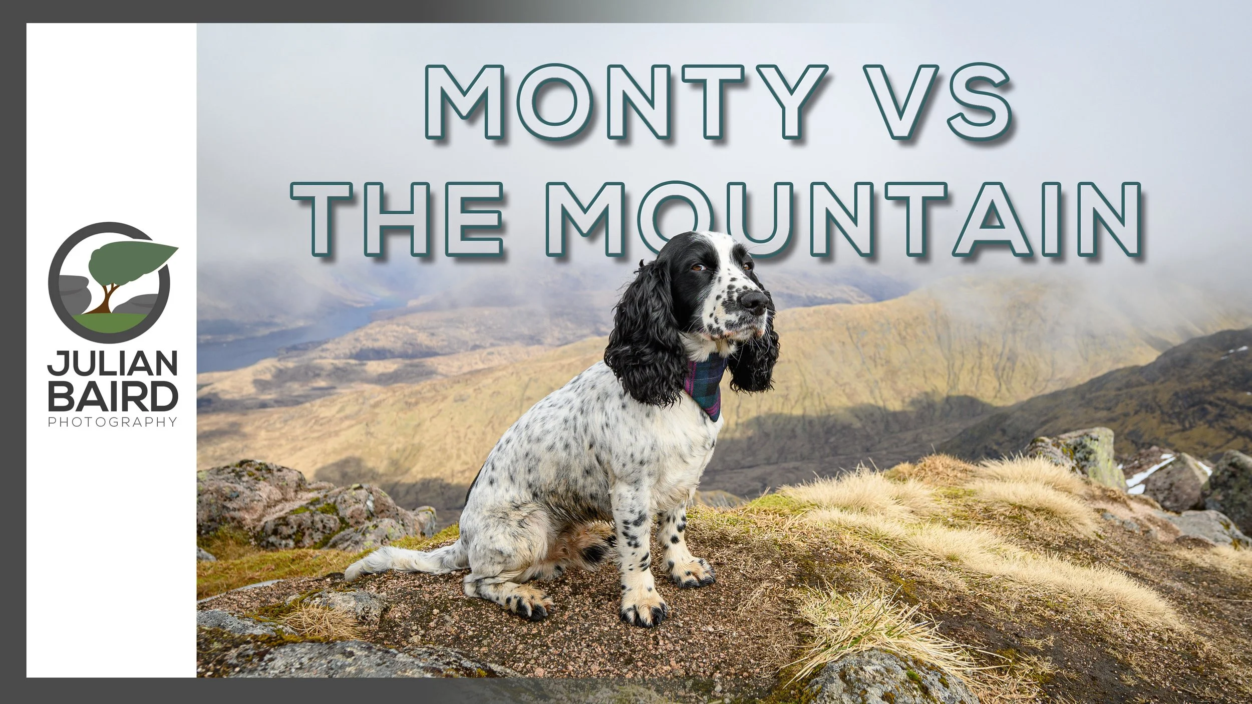 Walking Up One of Scotland's Finest Mountains with Monty and a Camera