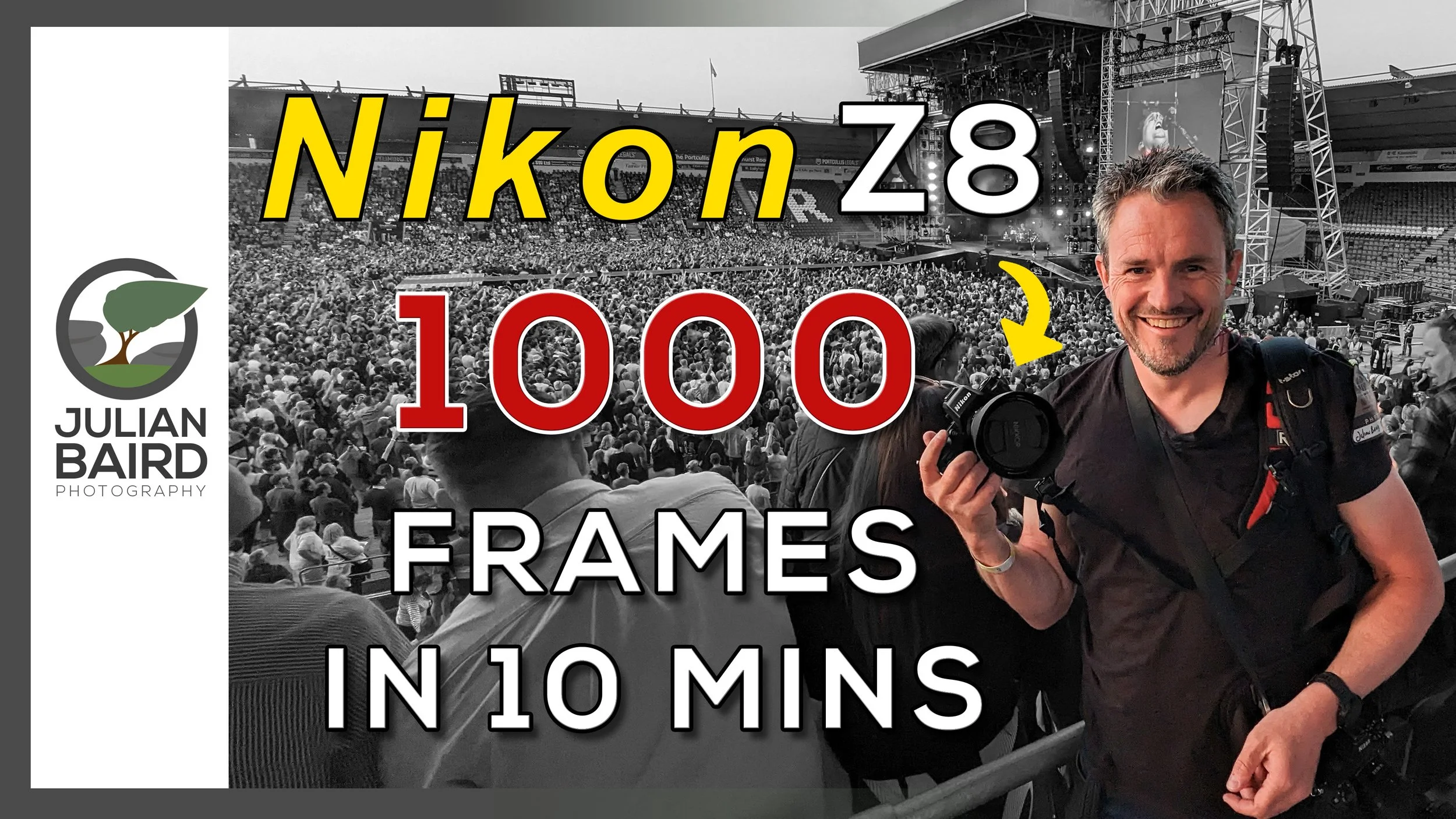 Using the Nikon Z8 to Photograph One of the Biggest Rock Bands in the World