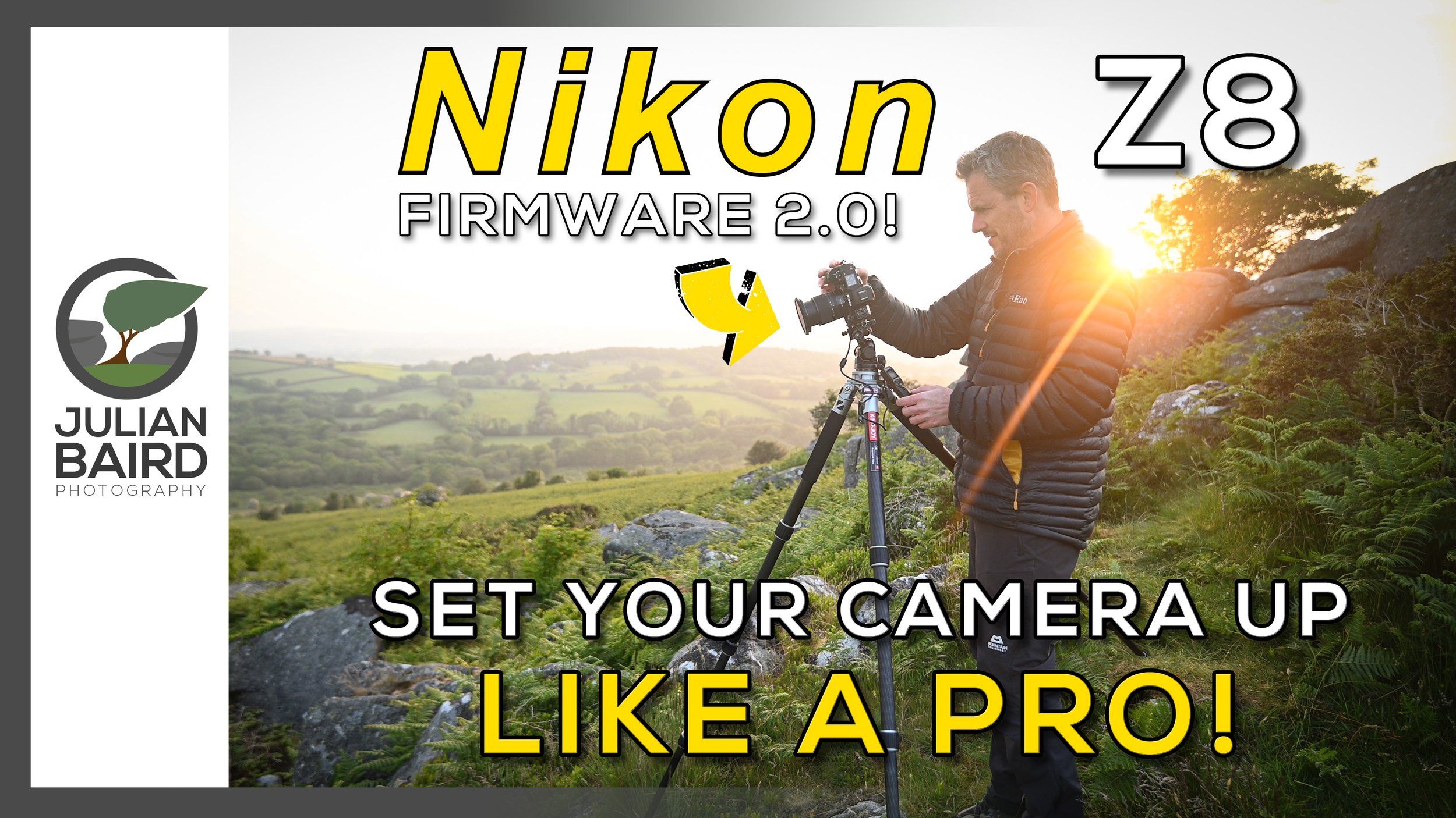 Nikon Z8 (Firmware 2.0) - PRO Settings for Landscape Photography - FREE Download