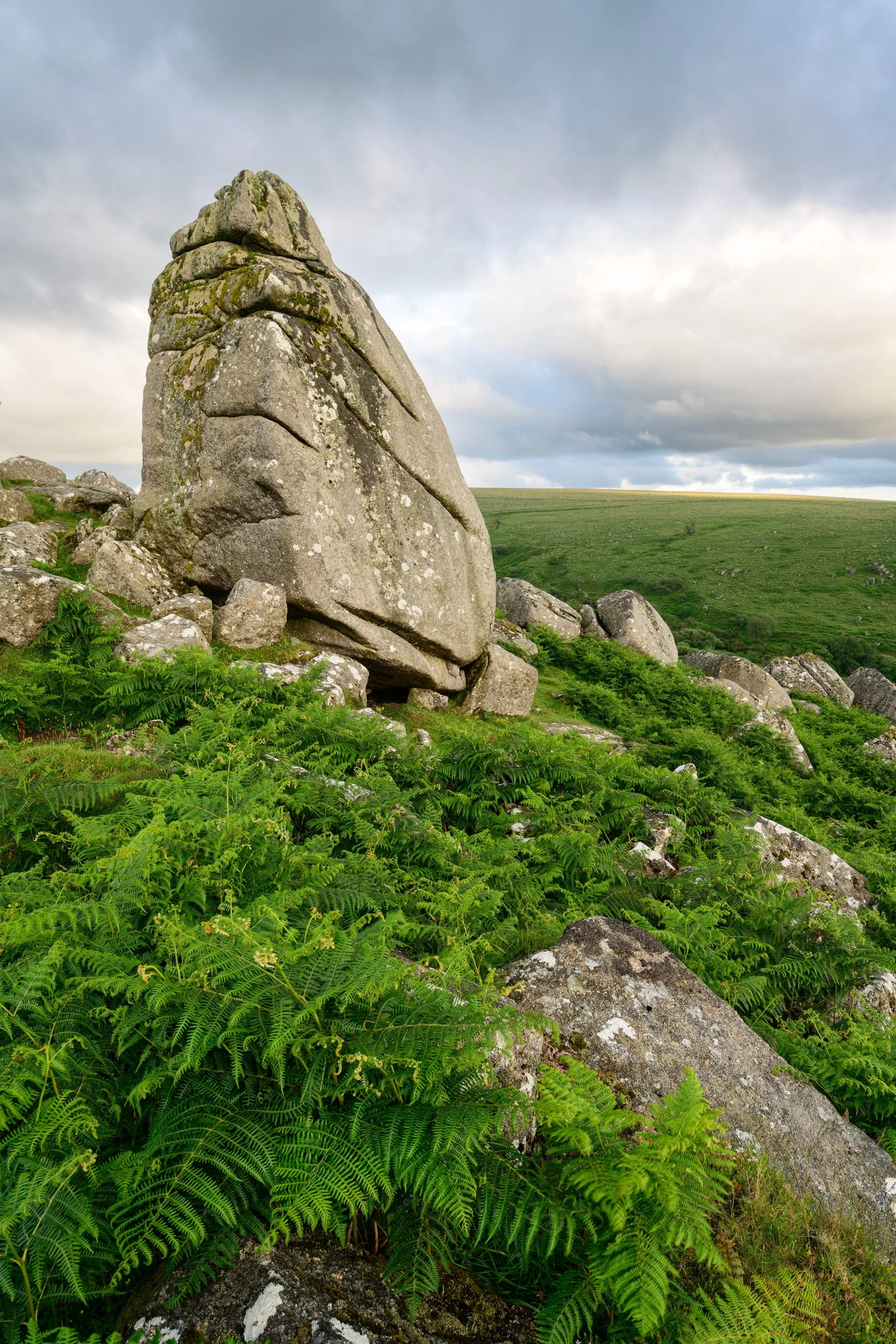 Cuckoo Rock nr Combshead Tor
