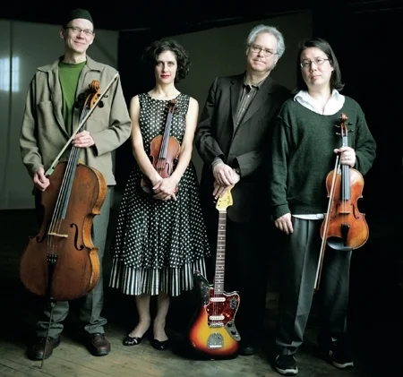 Hank with Bill Frisell 858 Quartet
