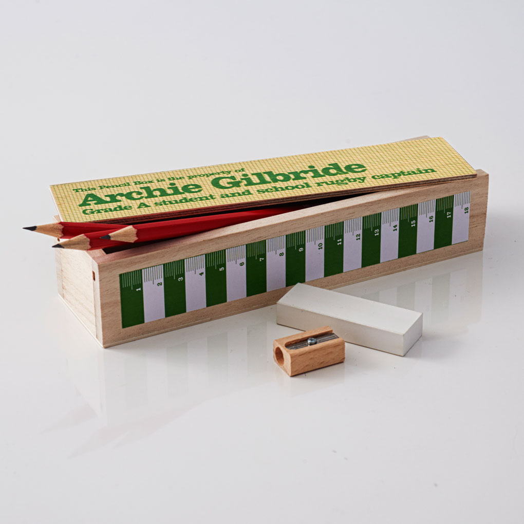 personalised pencil box