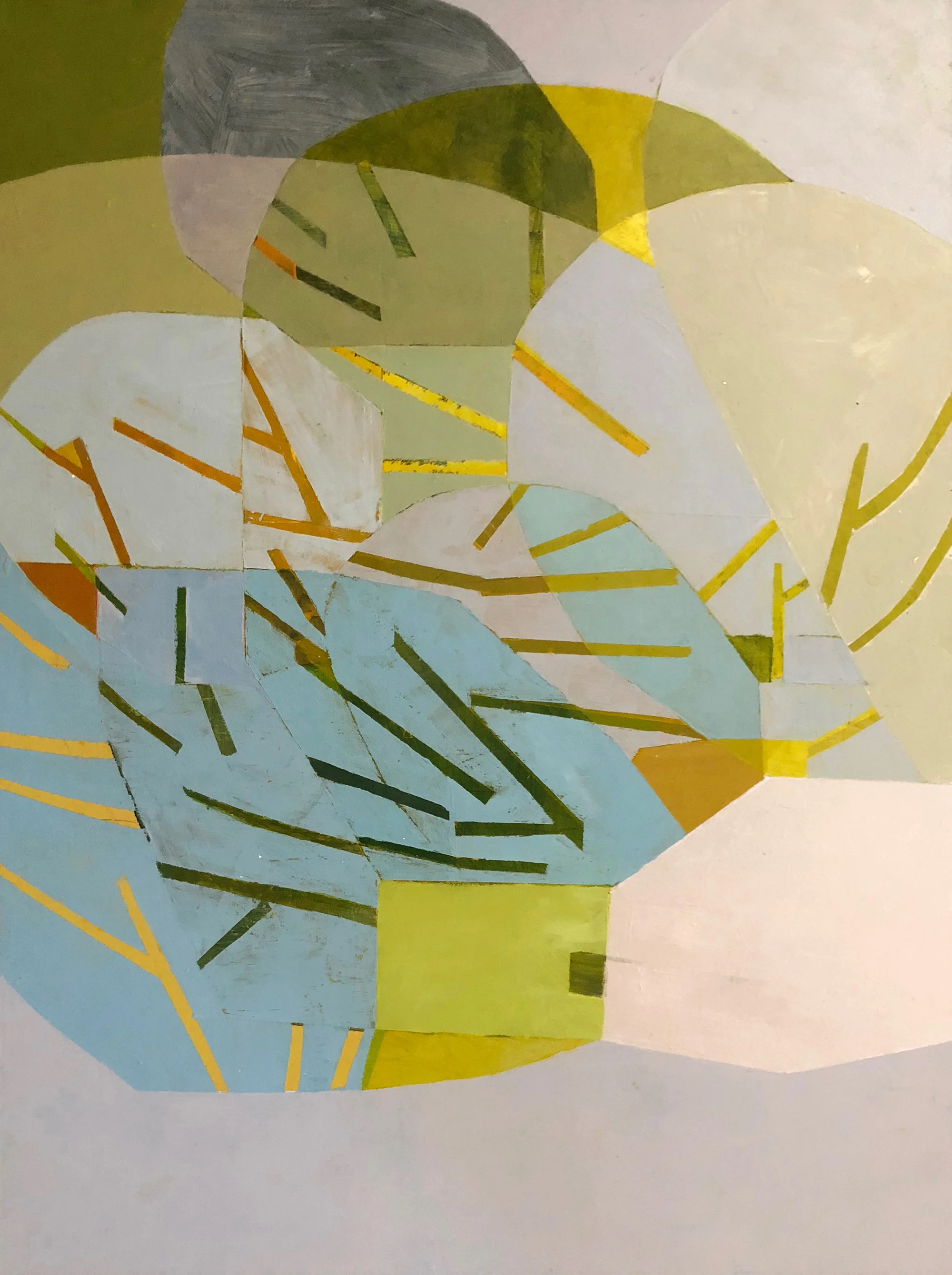 P15 , 2018 16 x 12 inches acrylic on wood
