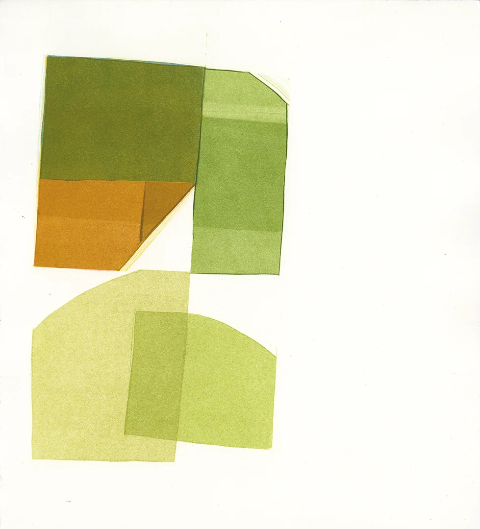 Untitled , 2018 11 x 10 inches monotype