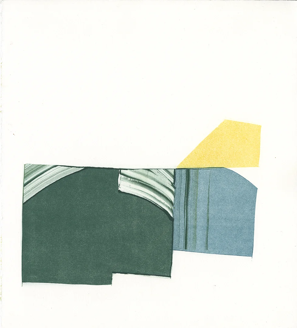 Untitled , 2018 11 x 10 inches monotype