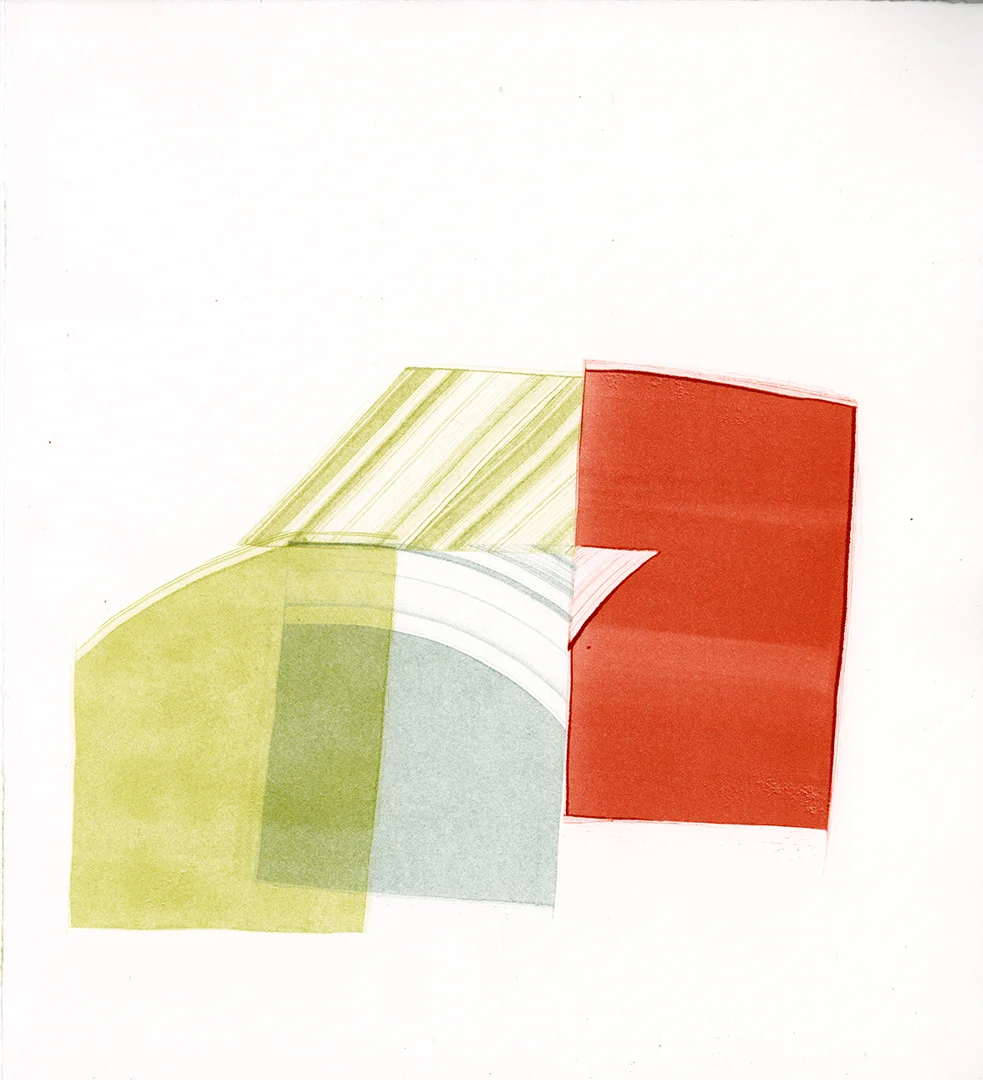 Untitled , 2019 11 x 10 inches monotype