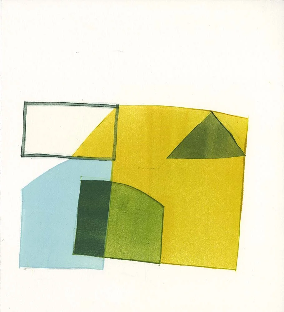 Untitled , 2020 11 x 10 inches monotype