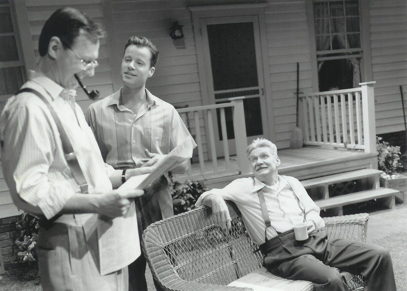  Geoffrey Beauchamp, Scott Crownover and Dennis Robertson in All My Sons 1999-2000 