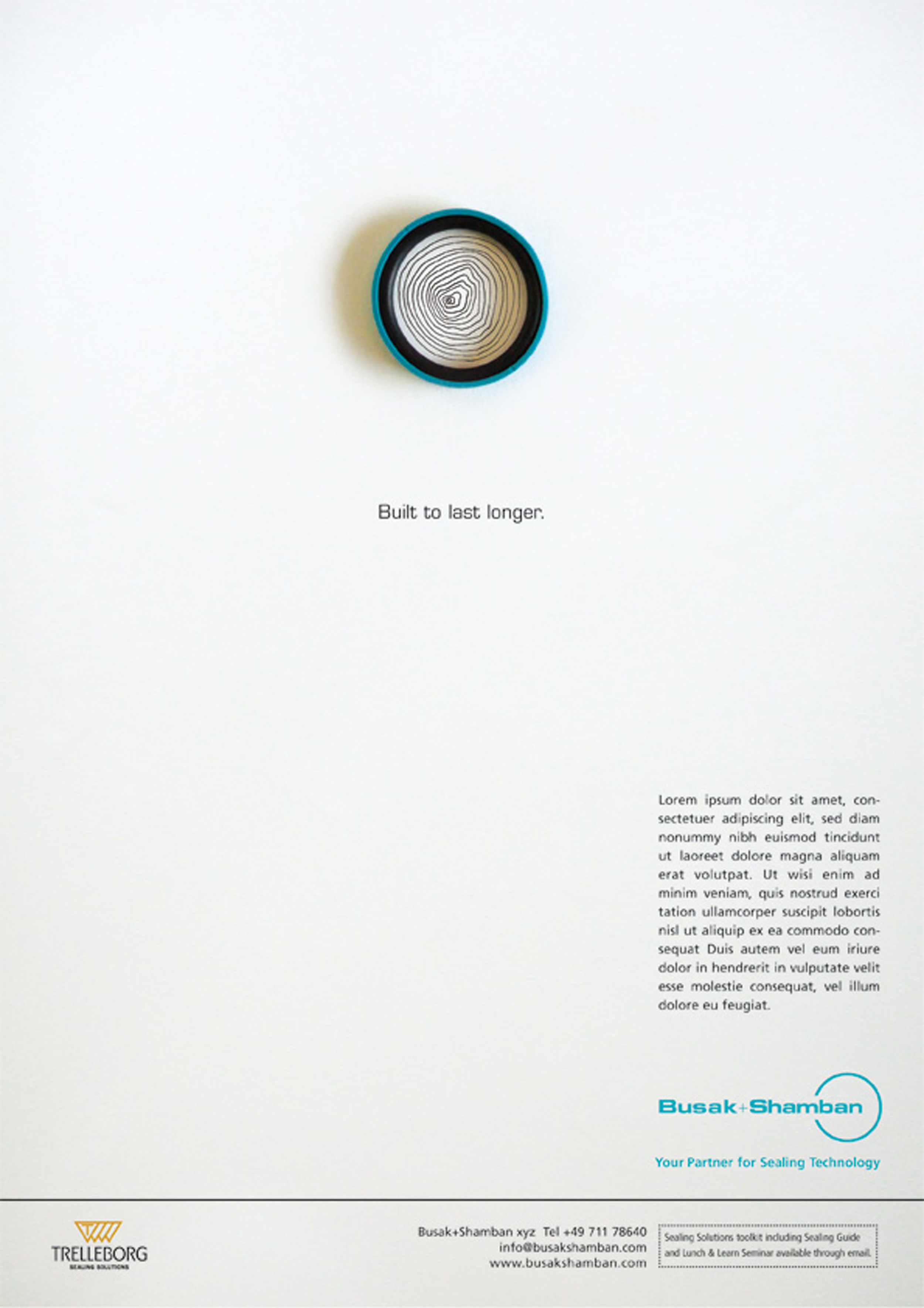 Press advertising. Concept. Art Direction. Design. Illustration. This innovative and clever campaign helped our client sell their seals, highlighting their benefits with charming illustrations and pithy headlines. Commissioned at Connect. connect-group.com