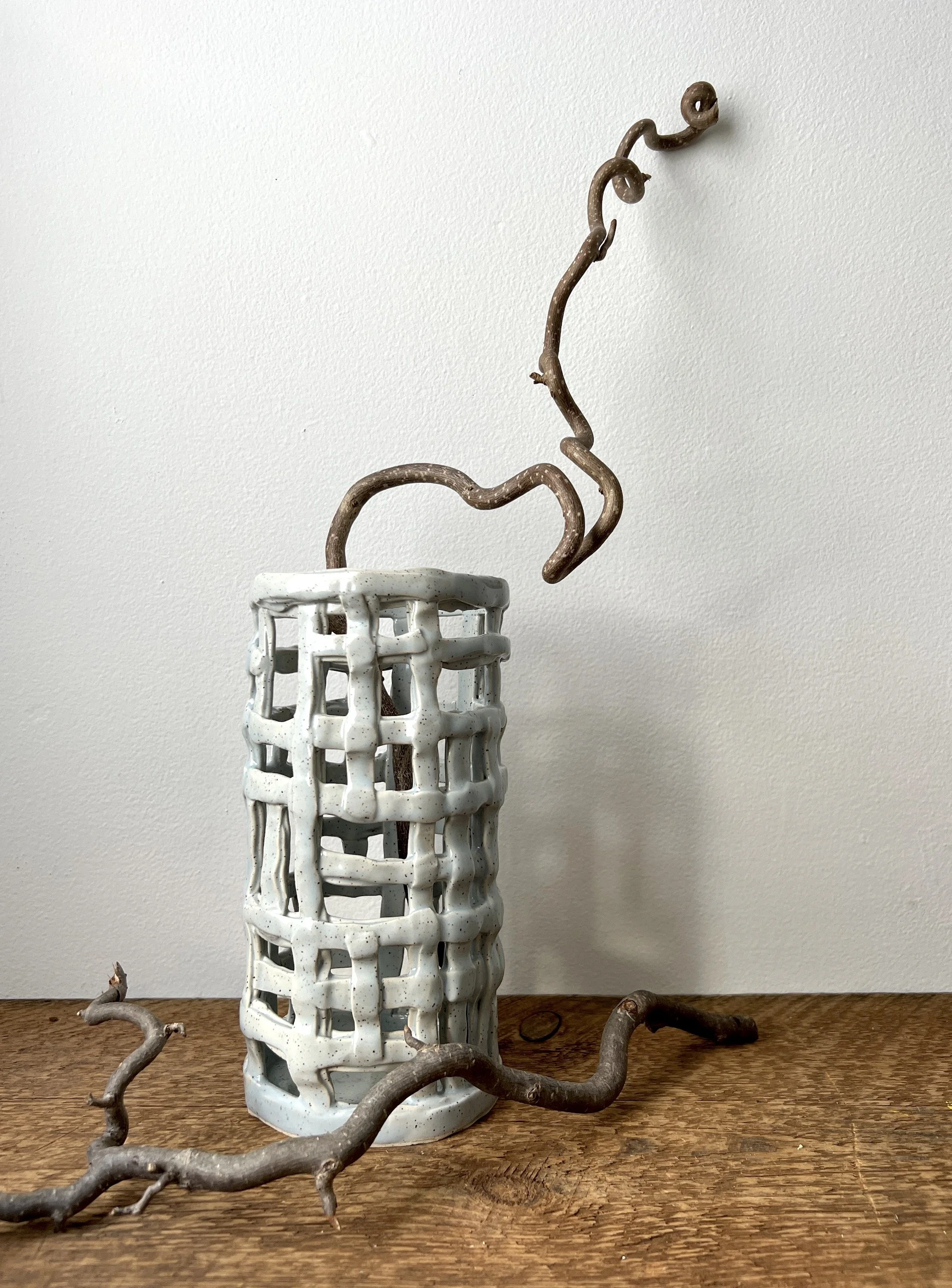 tall cylinder vase — katie bramlage ceramic artist