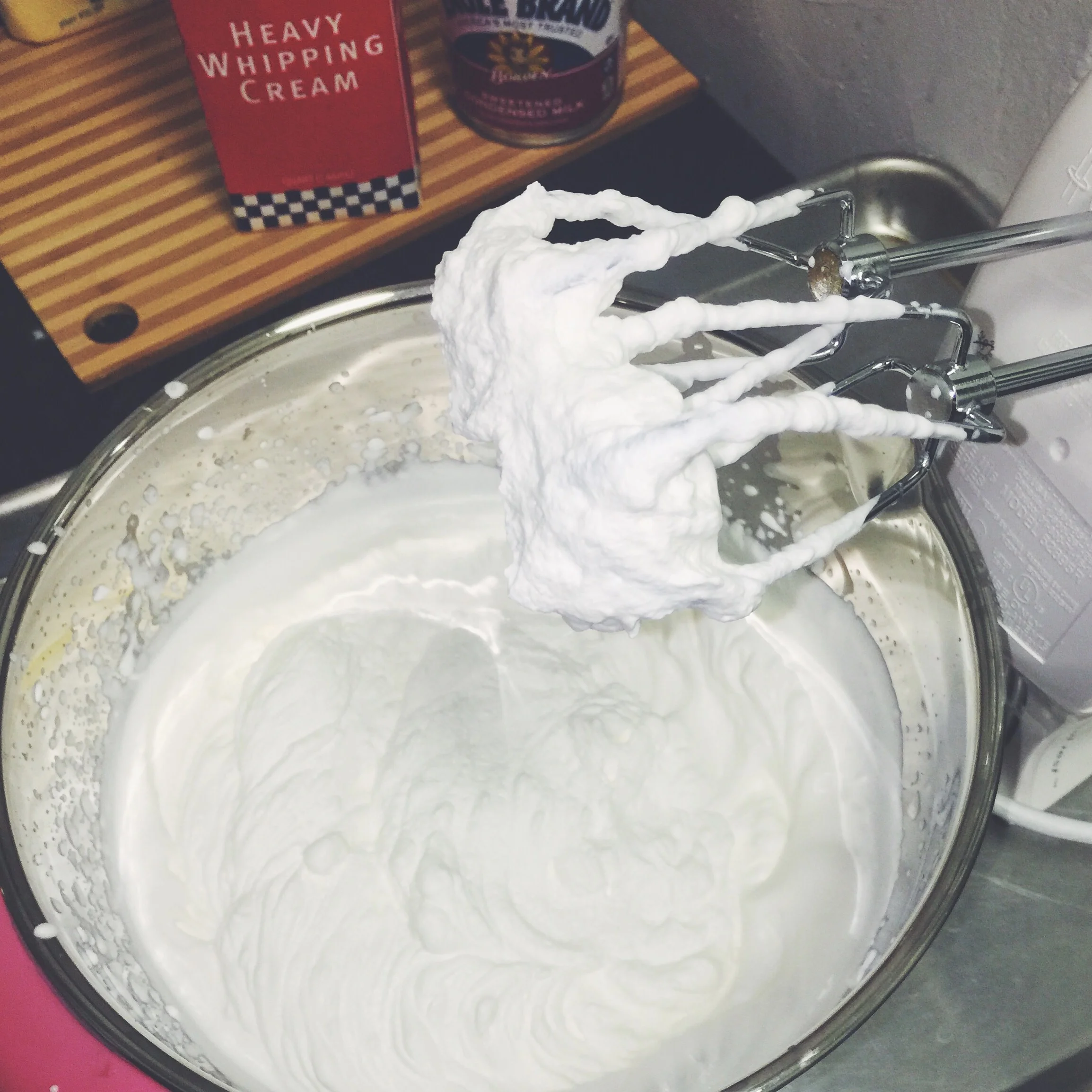 whipping cream