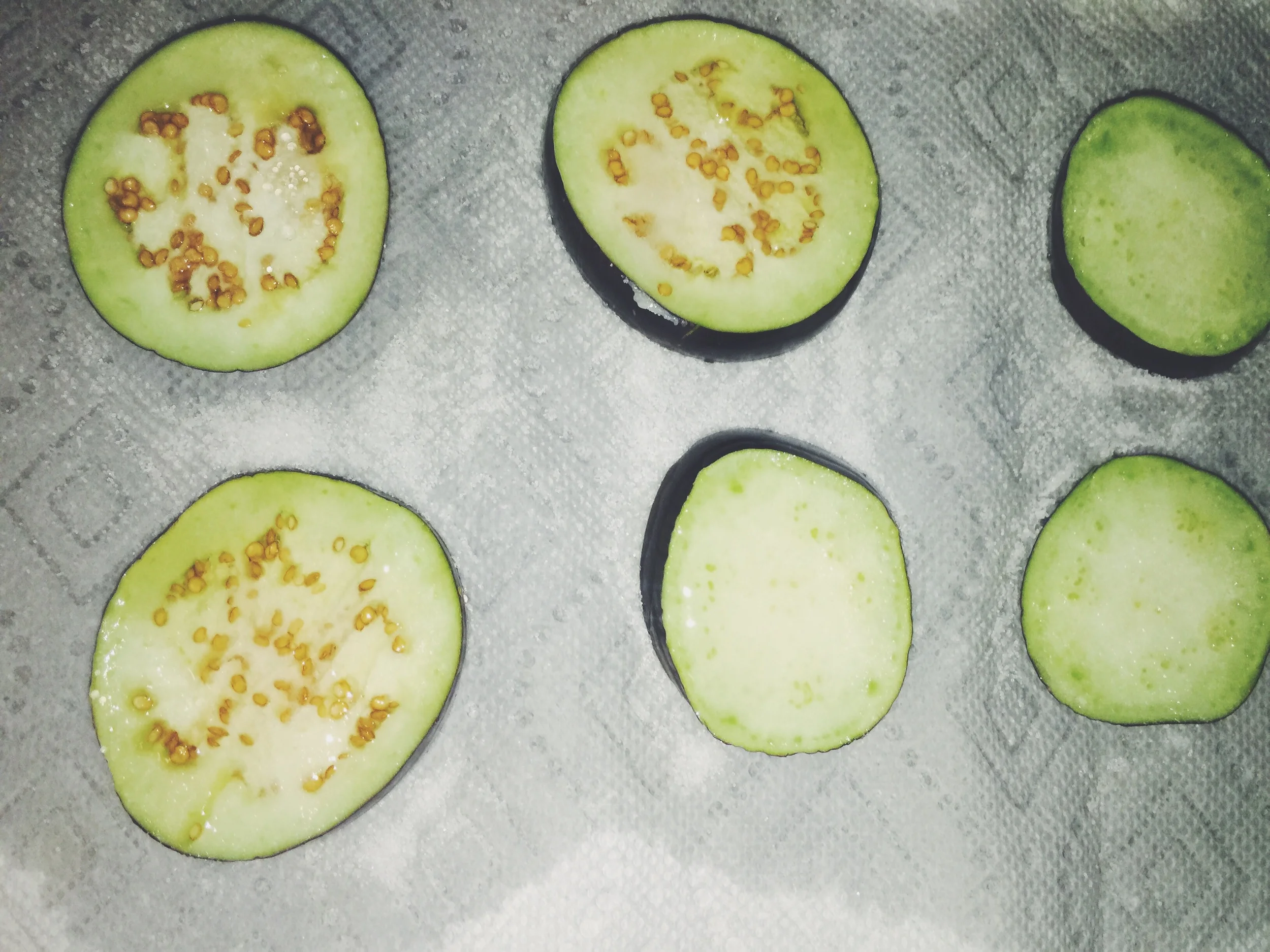 salted eggplant