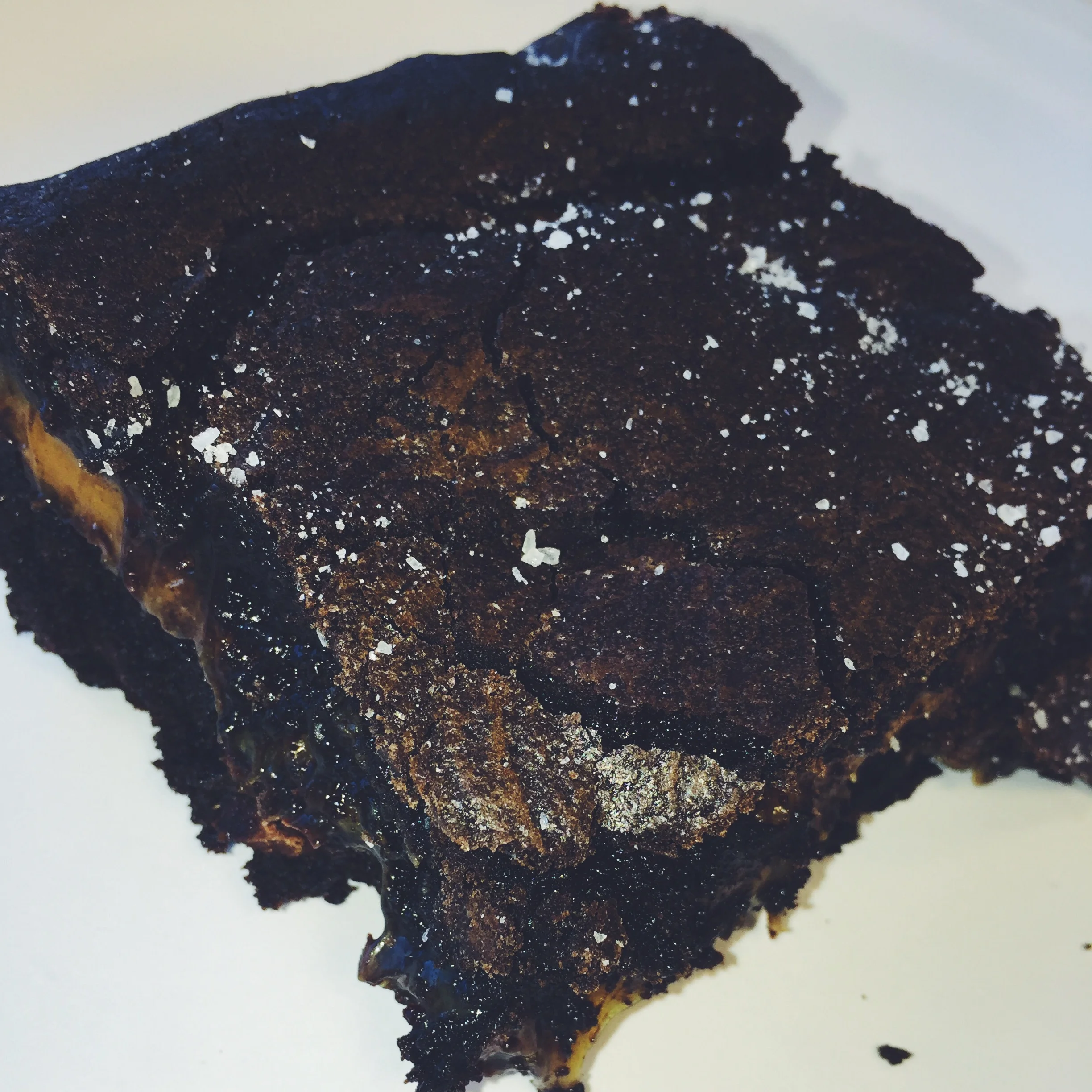 salted caramel brownies