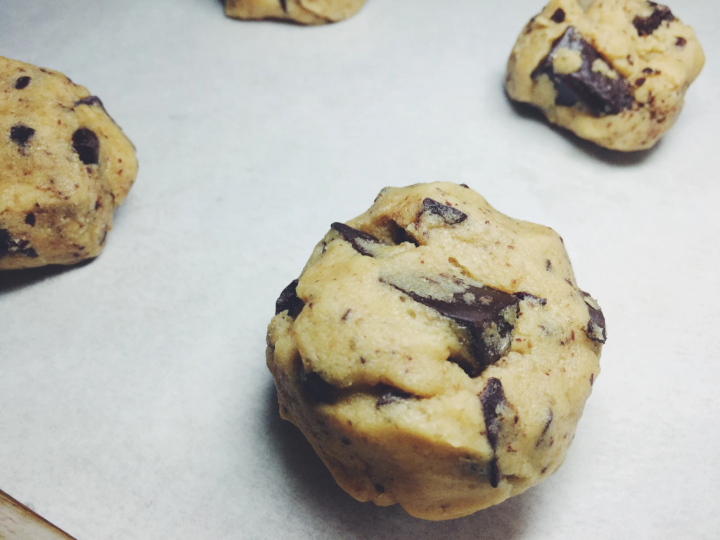 cookie dough mounds